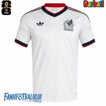 Mexic Tricou Fotbal Replică Mondial 2026 Barbati Deplasare